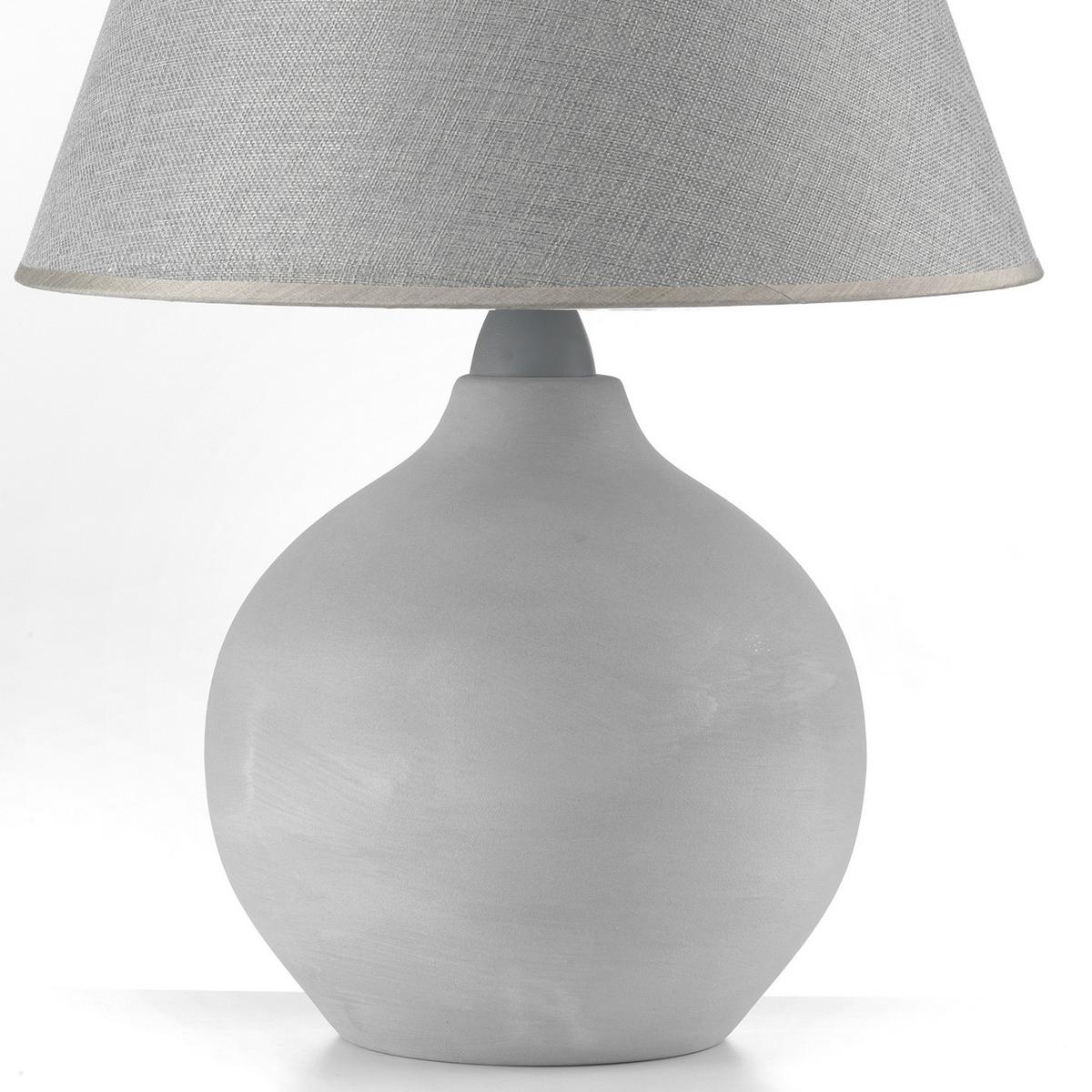 Tischleuchte 223/Gc - Grau, KONVENTIONELL, Keramik/Textil (40/52cm)