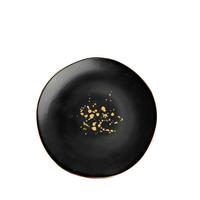 DEZERTNÍ TALÍŘEK ONIX - černá/barvy zlata, Moderní, keramika (20,5cm) - Mömax
