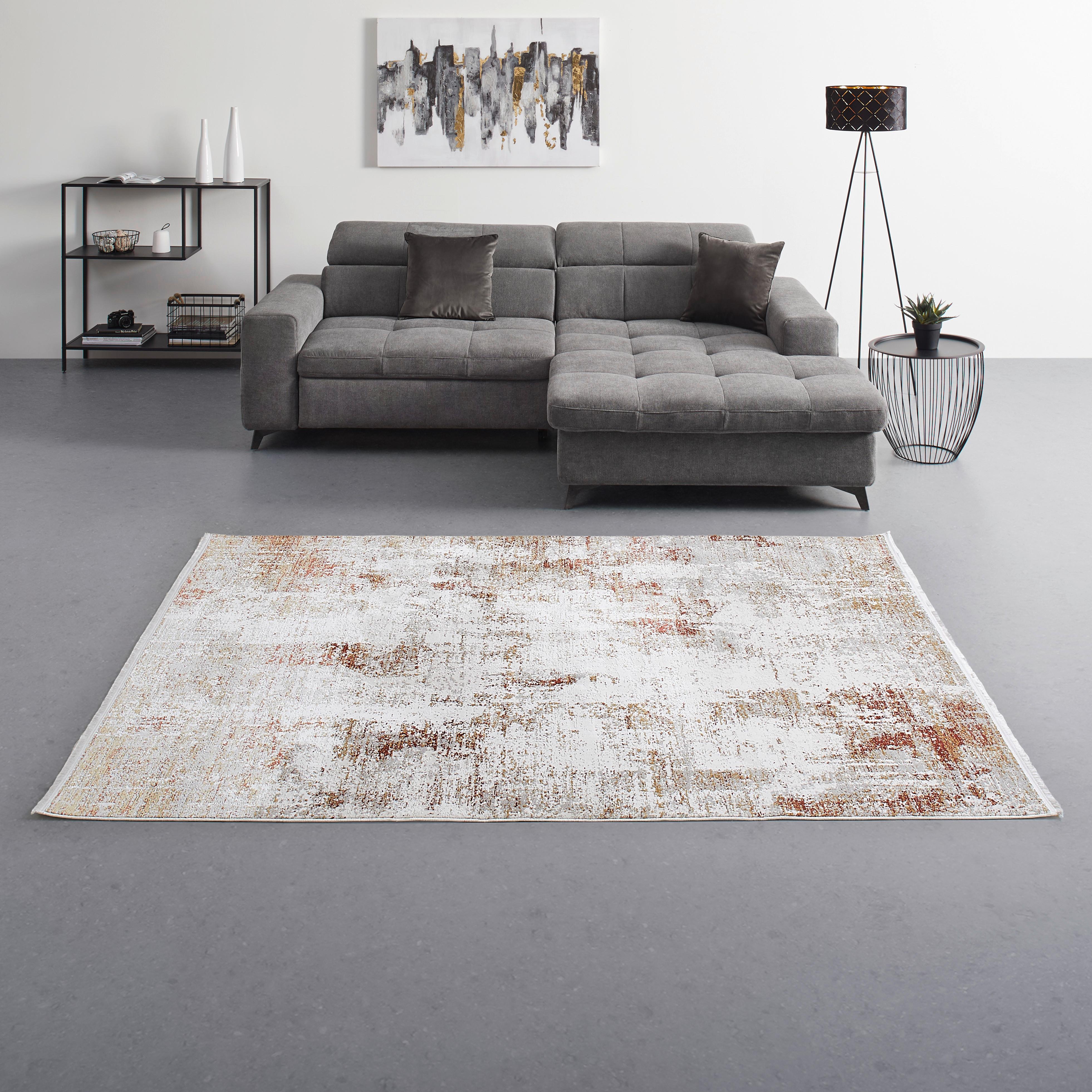TKANÝ KOBEREC FLORENZ 2 - pískové barvy, Moderní, textil (160/230cm) - Premium Living