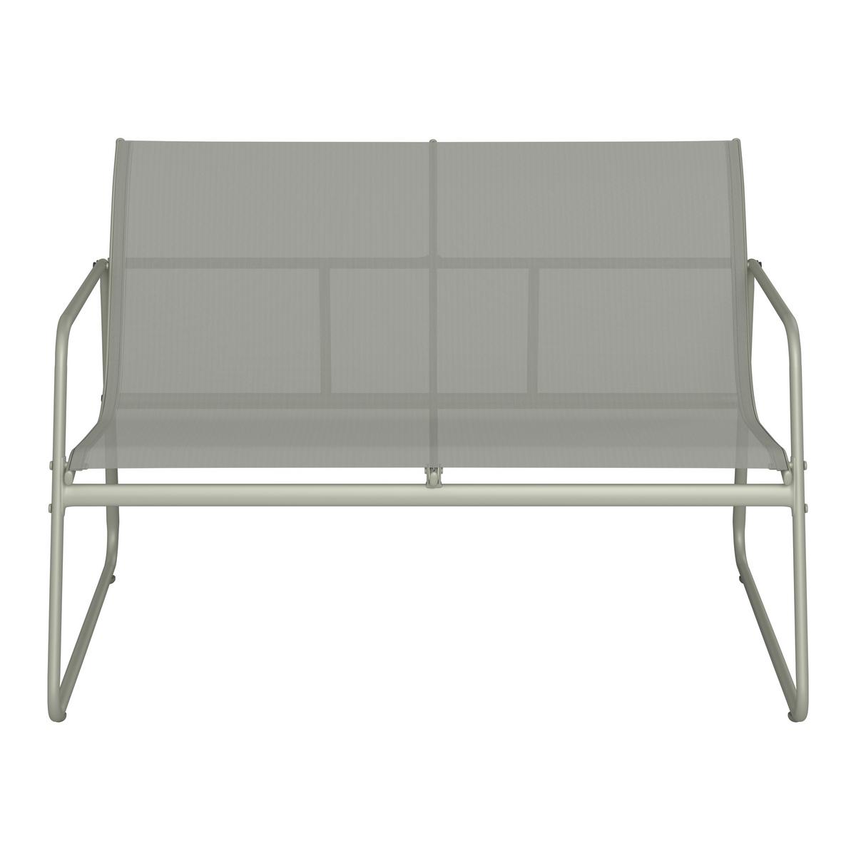 Loungegarnitur Porec - Grün, MODERN, Glas/Textil - Luca Bessoni