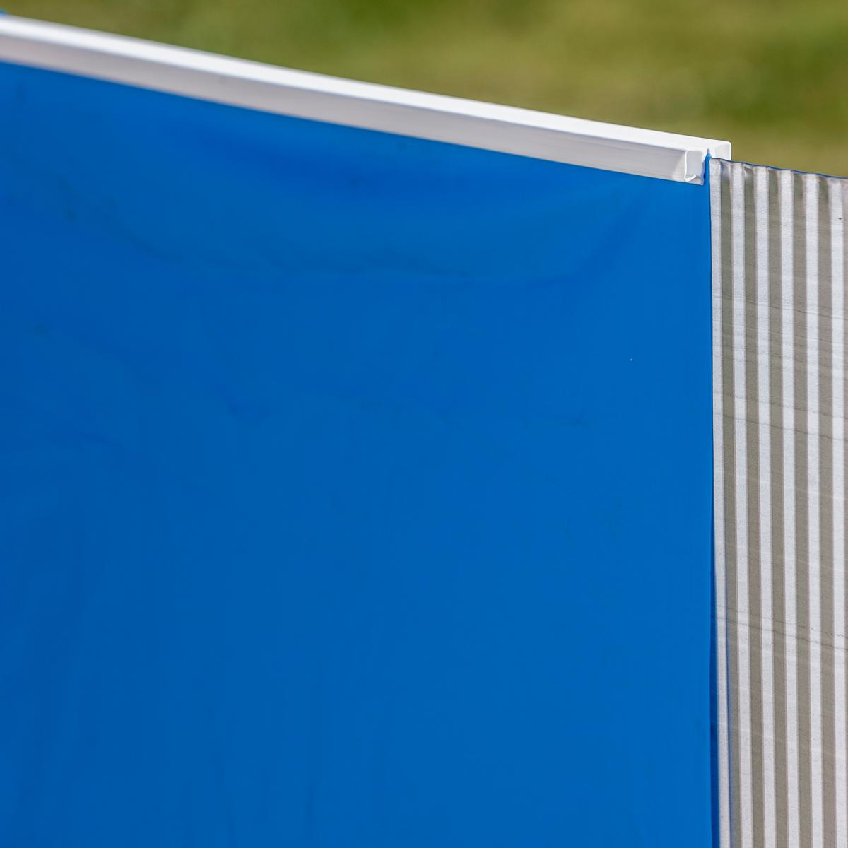 Pool-set Bora Bora - Weiß, KONVENTIONELL, Metall (610/375/120cm) - Gre