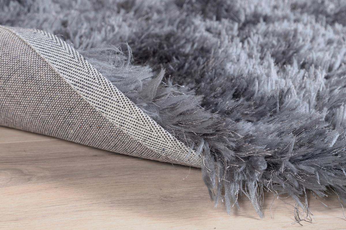 Hochflorteppich Grau Grace 300x400 cm - Grau, LIFESTYLE, Textil (300/400cm) - P & B