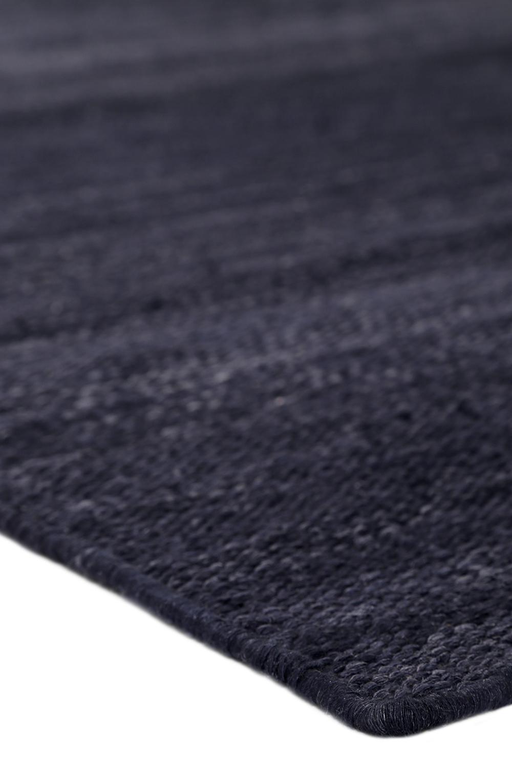 Handwebteppich Anthrazit Baumwoll Kelim 130x190 Cm - Anthrazit, KONVENTIONELL, Textil (130/190cm) - Esprit