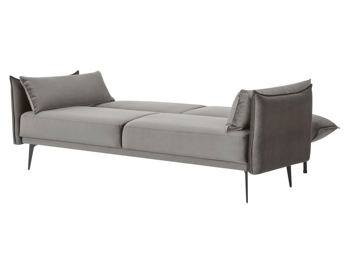 3-Sitzer-Sofa Grau B: 207 cm - Schwarz/Grau, MODERN, Textil (207/88/86cm) - Livetastic