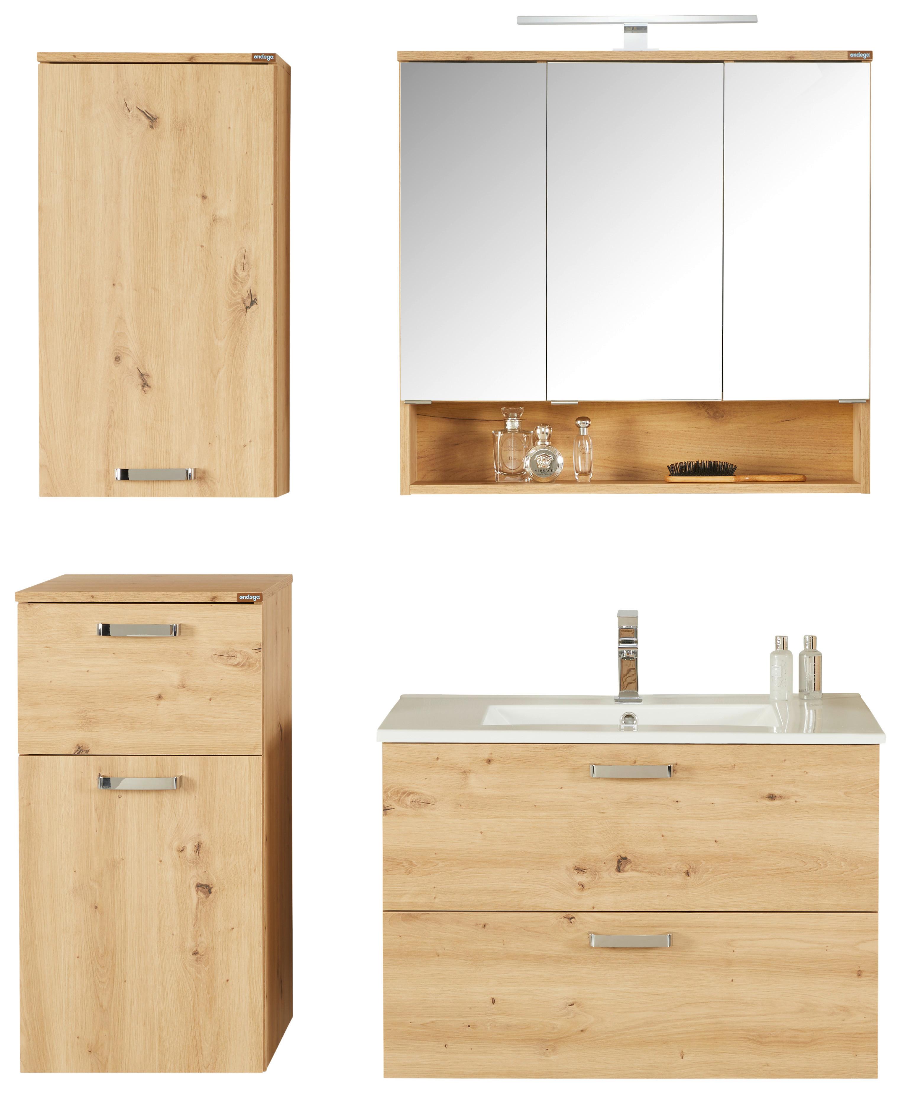 Badezimmer Fresh Eiche Dekor 5-teilig