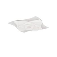 LED-Deckenleuchte 647110131 Akita - Weiß, Design, Kunststoff/Metall (48/48/5,5cm) - Trio Leuchten