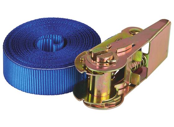 Spanngurt 5 Meter - Blau, KONVENTIONELL, Metall (500cm) Spanngurt 5 Meter - Blau, KONVENTIONELL, Metall (500cm)