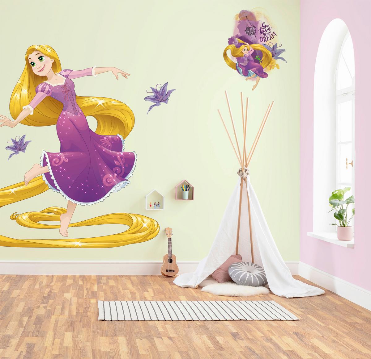 Fototapete 12418 Rapunzel Xxl - Multicolor, Trend, Papier (127/200cm) - Komar