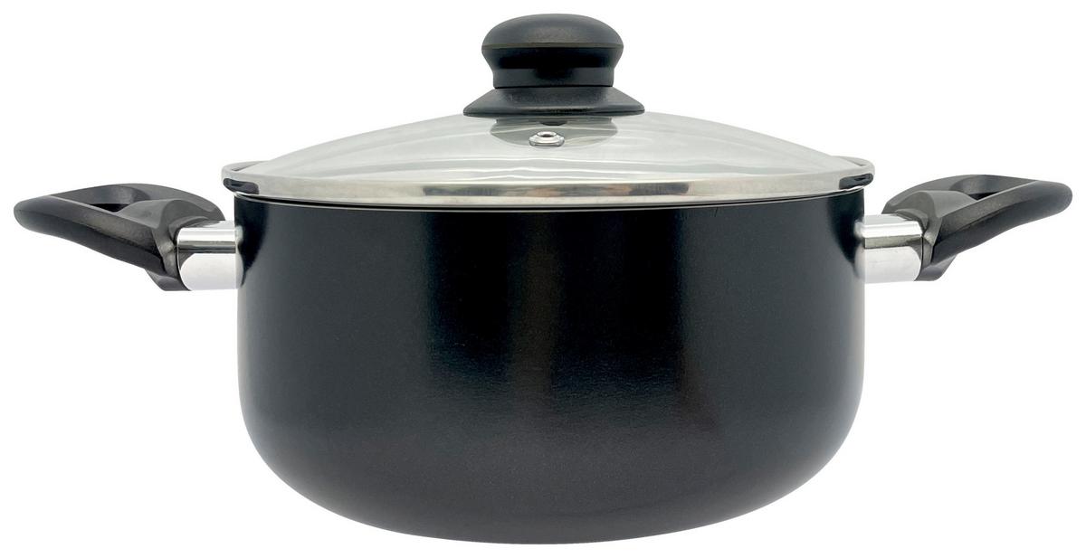 Fleischtopf Edda - Klar/Transparent, KONVENTIONELL, Glas/Kunststoff (26/12cm) - Luca Bessoni