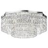 Deckenleuchte Dune - Chromfarben, Basics, Glas/Metall (60/25/60cm) - MAYTONI