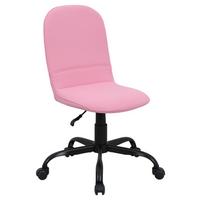 Drehstuhl Trolly - Pink/Schwarz, MODERN, Textil/Metall (42/95/54cm) - MID.YOU