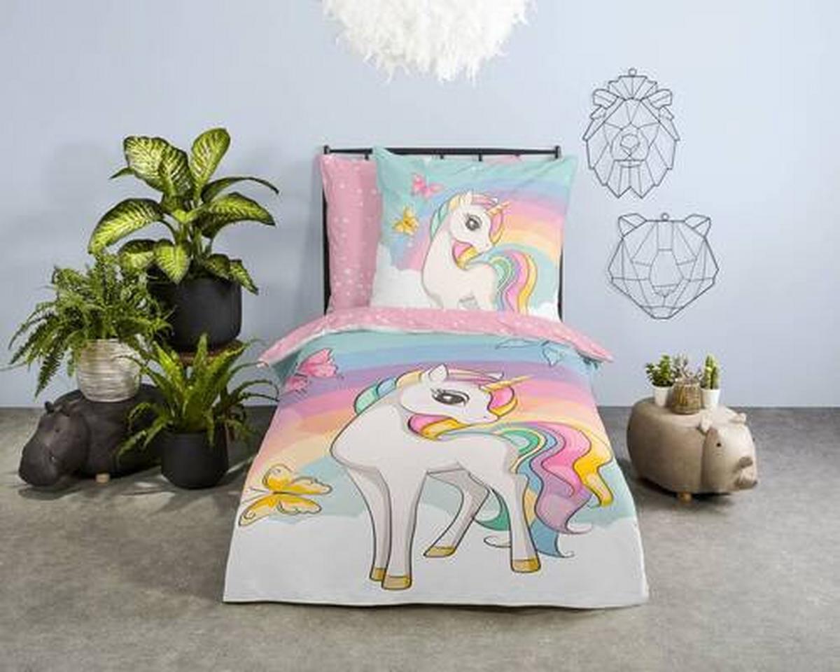 Jugendbettwäsche Dash Multicolor 135x200 cm - Multicolor, Design, Textil (135/200cm)