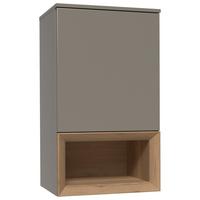 Hängeelement Las Vegas Taupegrau/Eiche Dekor B: 50cm - Taupe/Eiche dunkel, MODERN, Holzwerkstoff (50/88/37cm) - Vertico