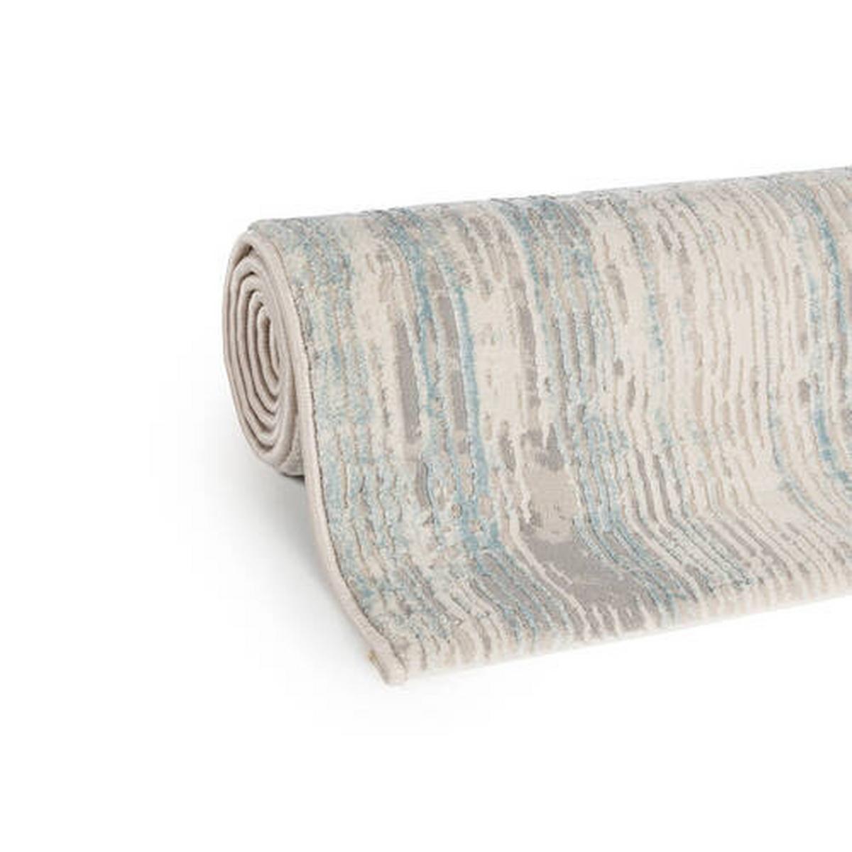 Webteppich Amatis 6610 Blue - Blau, Basics, Textil (120/170cm)