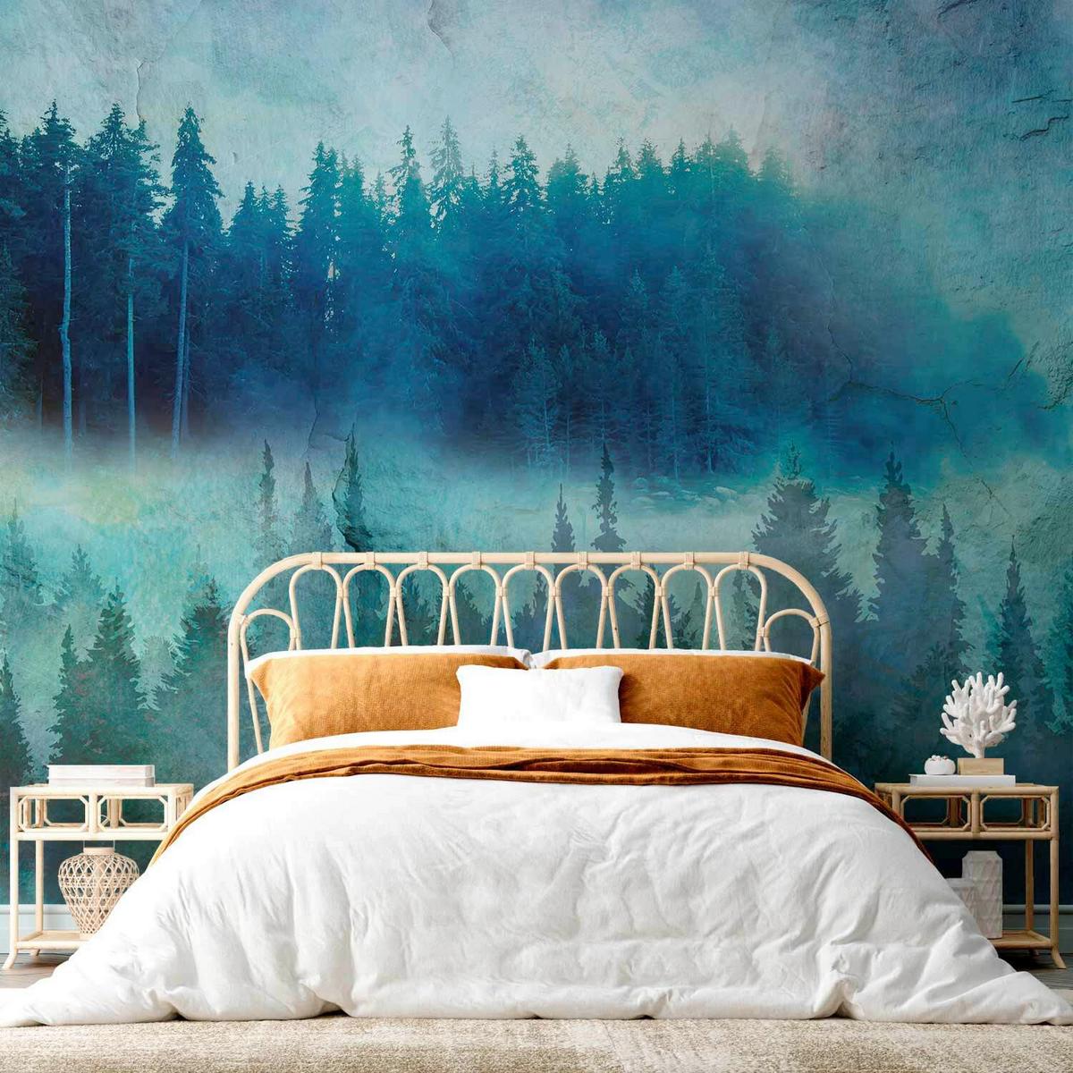 Fototapete Take A Rest B/H: ca. 300x210 cm - Blau/Grün, LIFESTYLE, Textil (300/210cm) - artgeist