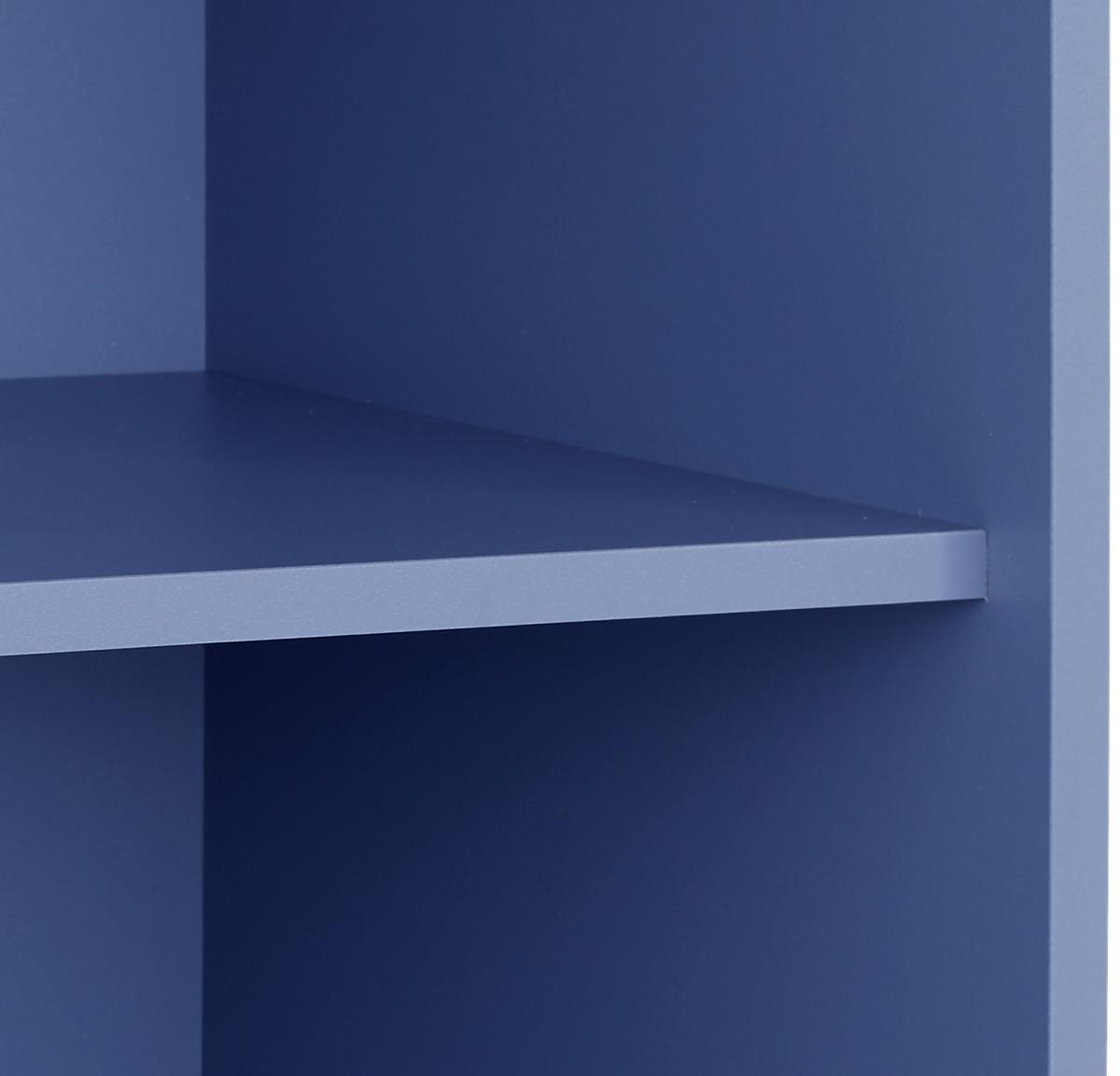 Regal Stehend/Hängend Box B: 46 cm Himmelblau - Blau, MODERN, Holzwerkstoff (46/46/25cm) - Ondega