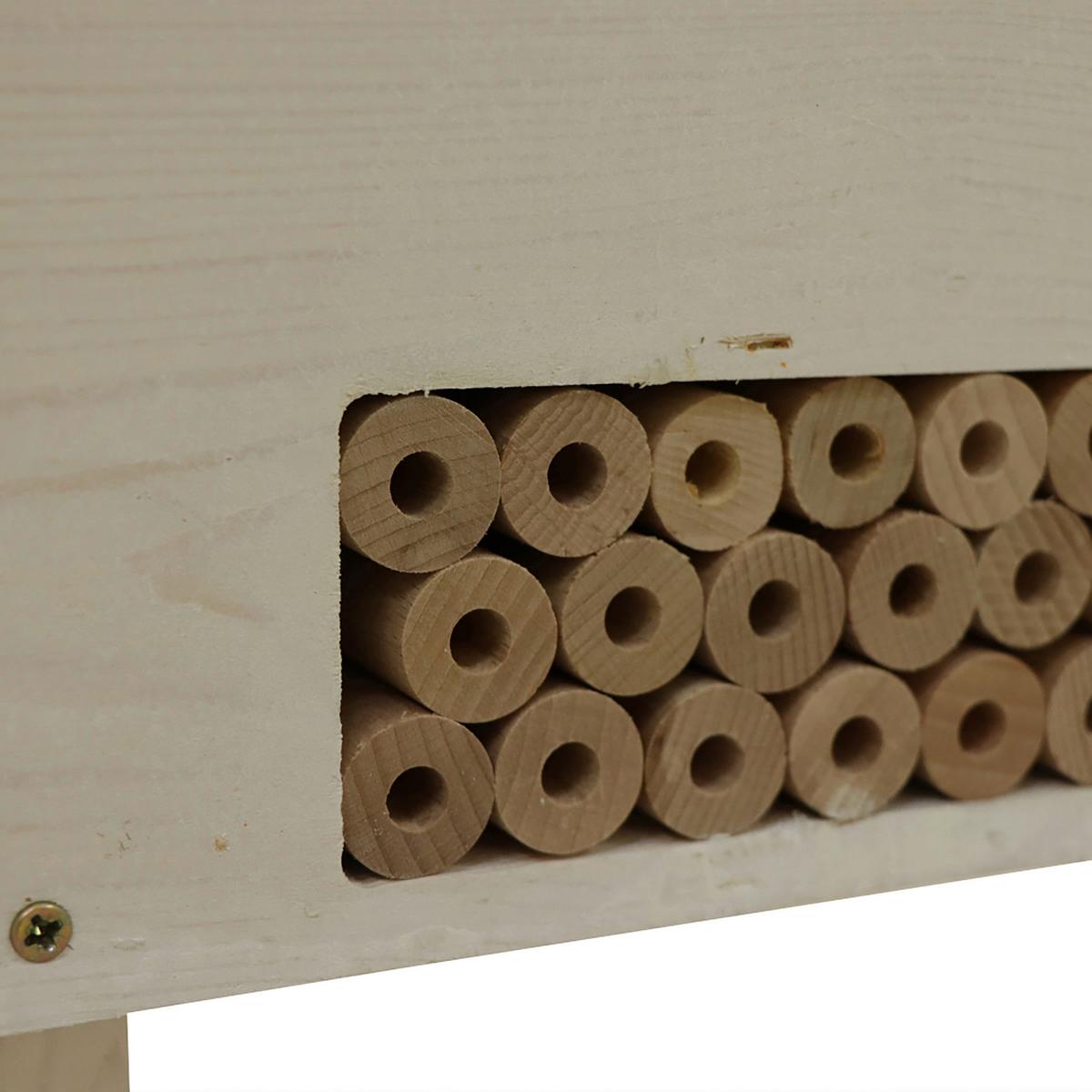Blumenkasten Kieferfarben B: 33 Cm - Kieferfarben, Basics, Holz/Kunststoff (33/54/33cm) - Siena Garden