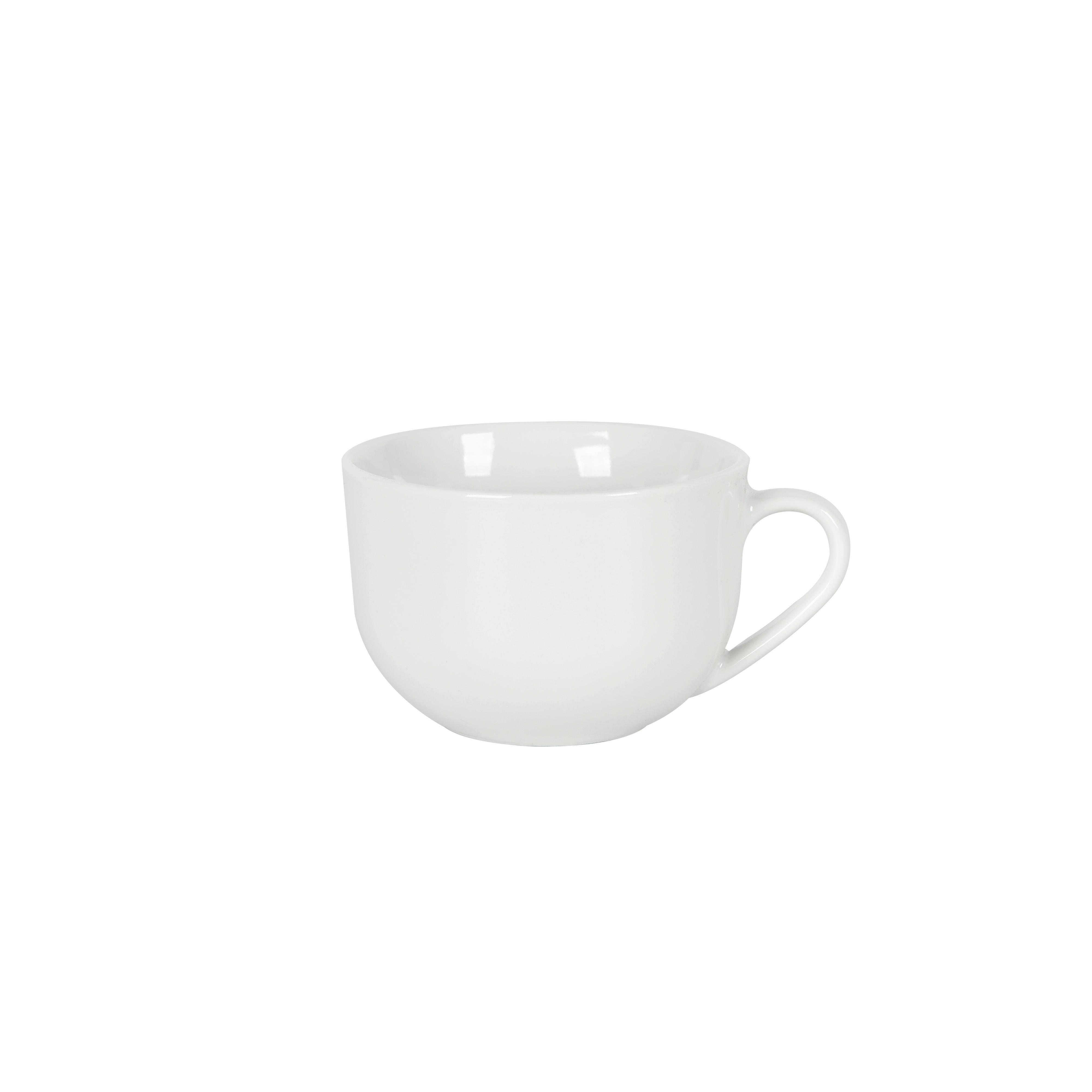Csésze Finola - fehér, Basics, kerámia (9/6cm) - Luca Bessoni