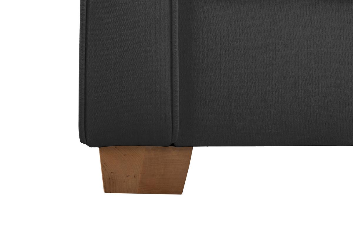 Sessel Arles, Anthrazit 99 B: 93 Cm - Anthrazit/Buchefarben, Design, Textil (93/89/82cm) - MID.YOU