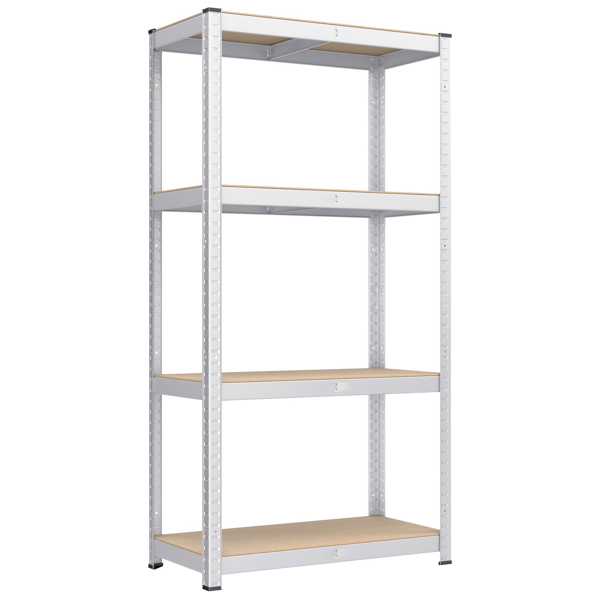 Schwerlastregal Shelving Naturfarben/silberfarben 80 Cm