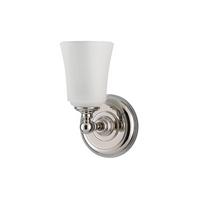 Fürdőszobai Falilámpa Fe-Hugolake1bath - krómszínű, Natur, üveg/fém (13.3/15,2/24,8cm) - Elstead Lighting