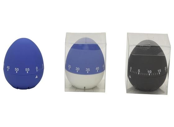 Eieruhr Verschiedene Modelle - Blau/Schwarz, KONVENTIONELL, Kunststoff (6/7,5/6cm) Eieruhr Verschiedene Modelle - Blau/Schwarz, KONVENTIONELL, Kunststoff (6/7,5/6cm)