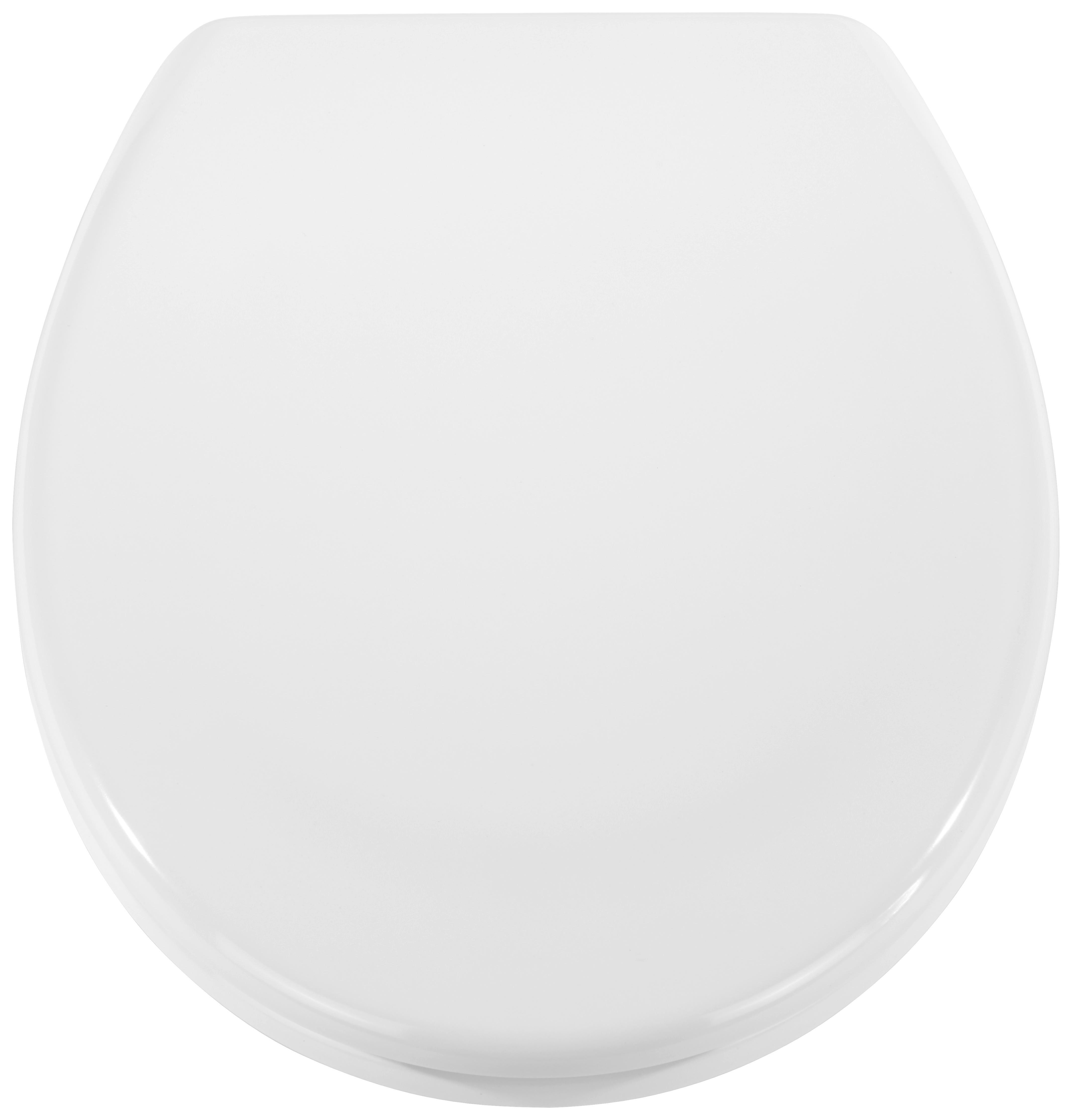 Wc-ülőke 82300 - fehér, Konventionell, műanyag (37,5/45,0cm)