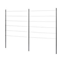 Rankhilfe Edelstahl BxH: 148x190 cm - Edelstahlfarben, Basics, Metall (148/190cm) - Windhager