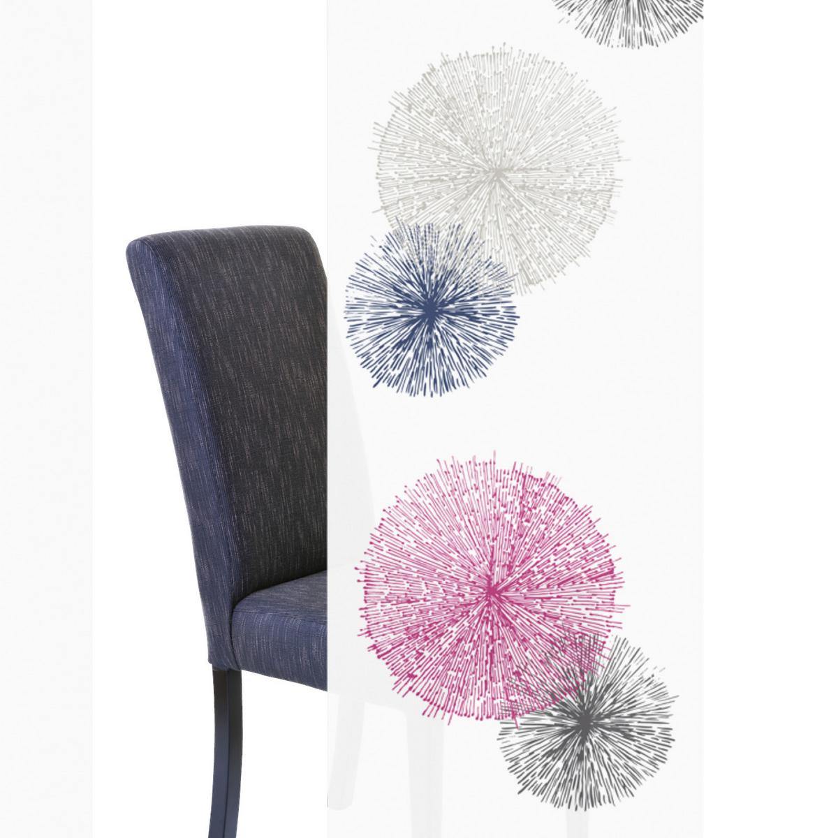 Flächenvorhang 5-Tlg. Rawlins B: 60 cm, Flieder - Flieder, Basics, Textil (60/245cm)