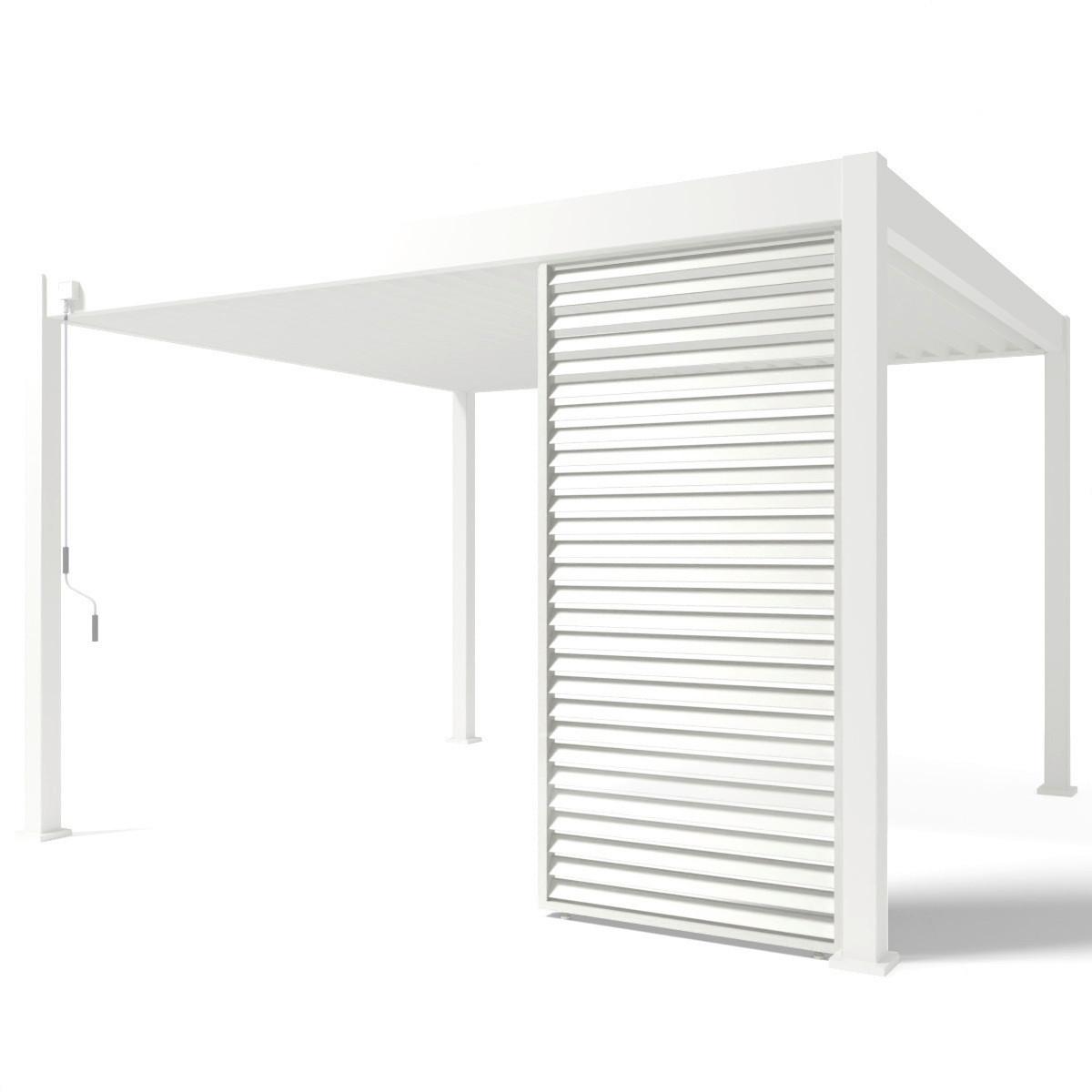 Lamellenteil 93x235 Cm Pl-P-H-93-Wss - Weiß, Basics, Metall (6/235/93cm)