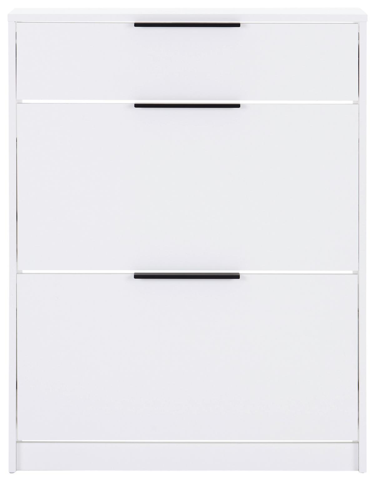 Cipősszekrény Anna 02 - fehér, Modern, faalapú anyag (79/103,4/25cm)