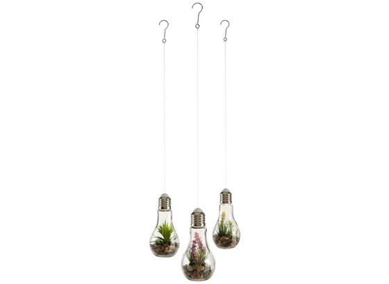 Led Dekoračná Lampa Bettina - plast/kameň (9/9/18cm) Led Dekoračná Lampa Bettina - plast/kameň (9/9/18cm)