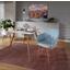Stuhl Betty Lederlook Anthrazit - Anthrazit/Braun, MODERN, Textil/Metall (63,5/86/59cm) - Ombra Stuhl Betty Lederlook Anthrazit - Anthrazit/Braun, MODERN, Textil/Metall (63,5/86/59cm) - Ombra