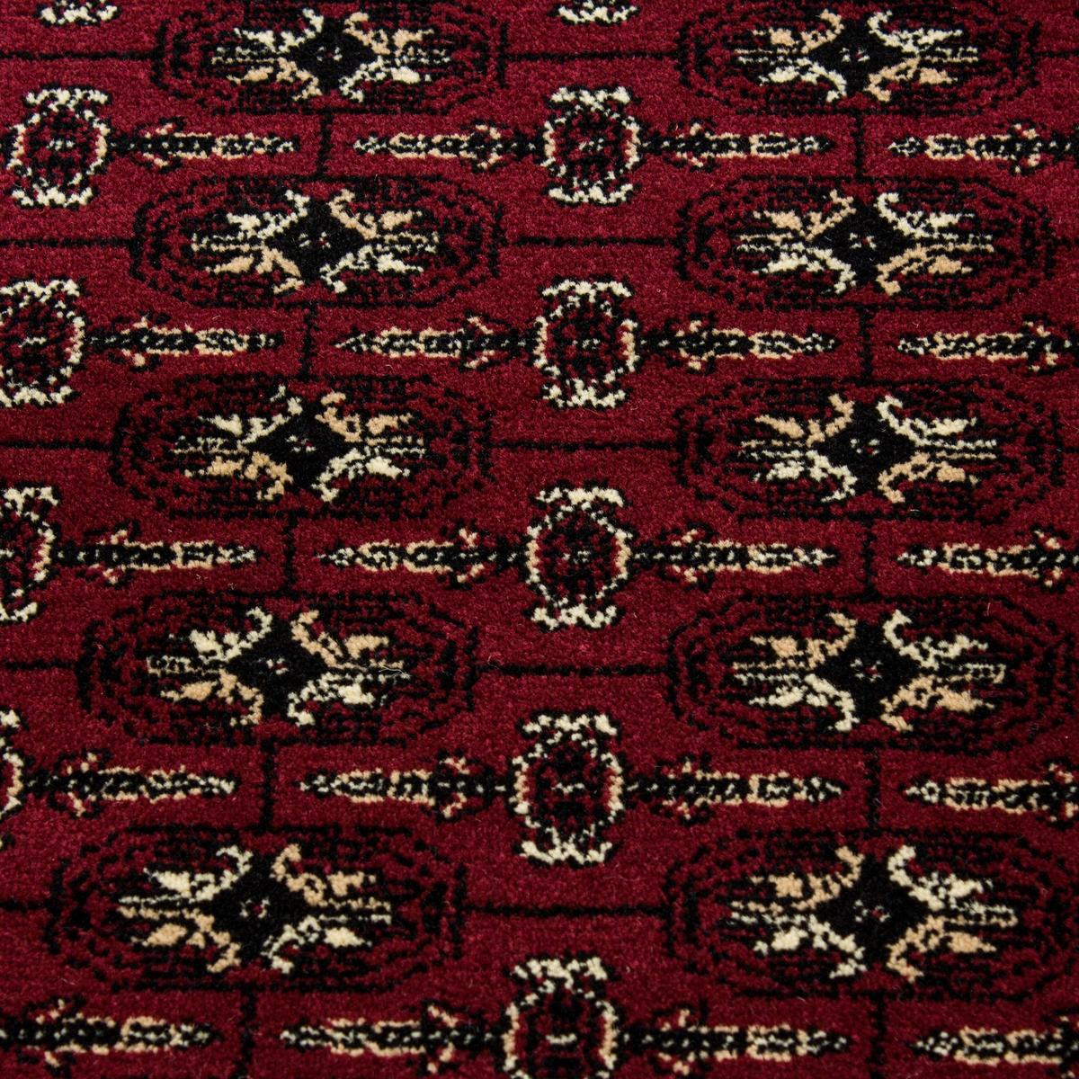Orientalischer Webteppich Rot Marrakesh 160x230 cm - Dunkelrot, KONVENTIONELL, Textil (160/230cm)