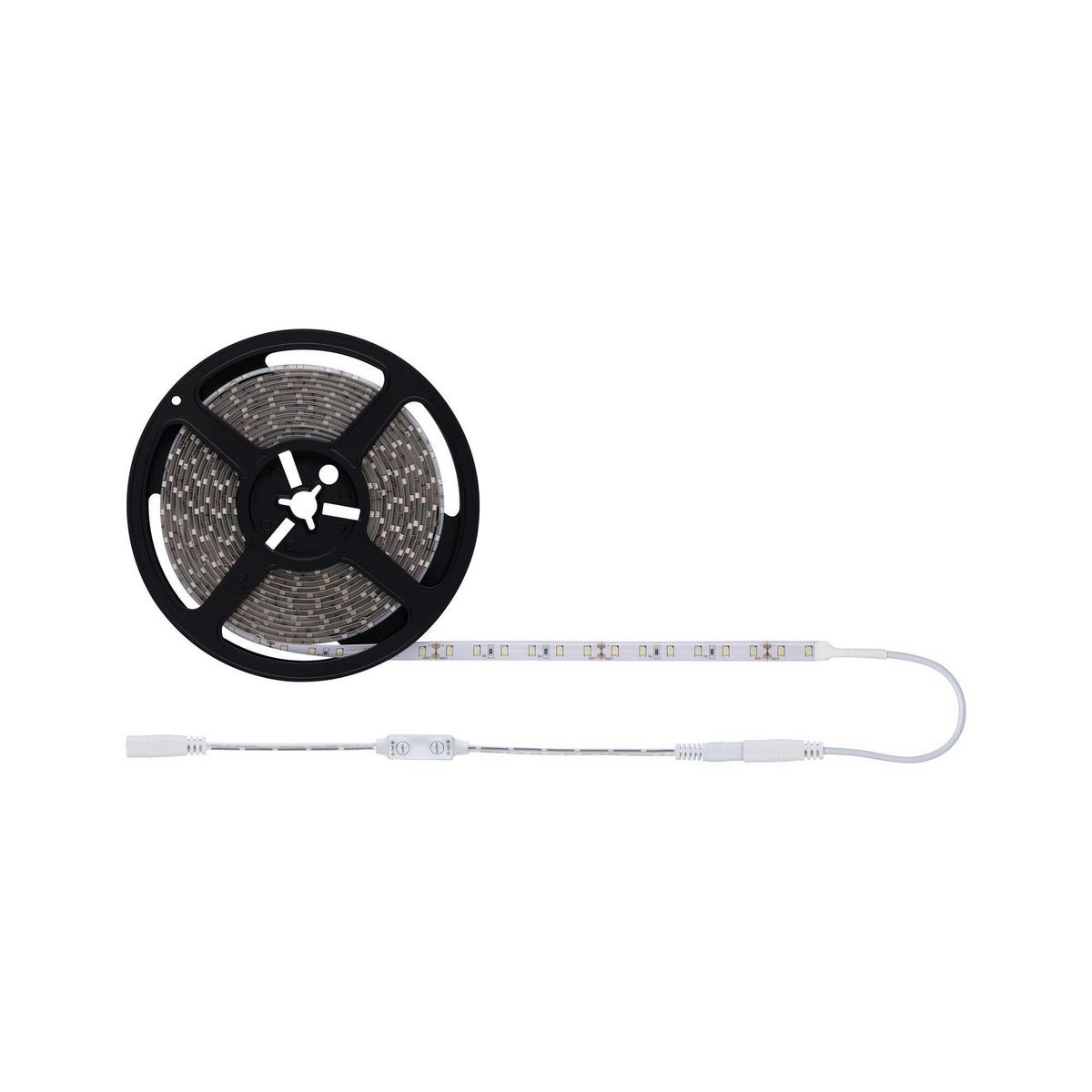 Led-streifen L: 5 M Dimmbar - Weiß, Basics, Kunststoff (500cm) - Paulmann