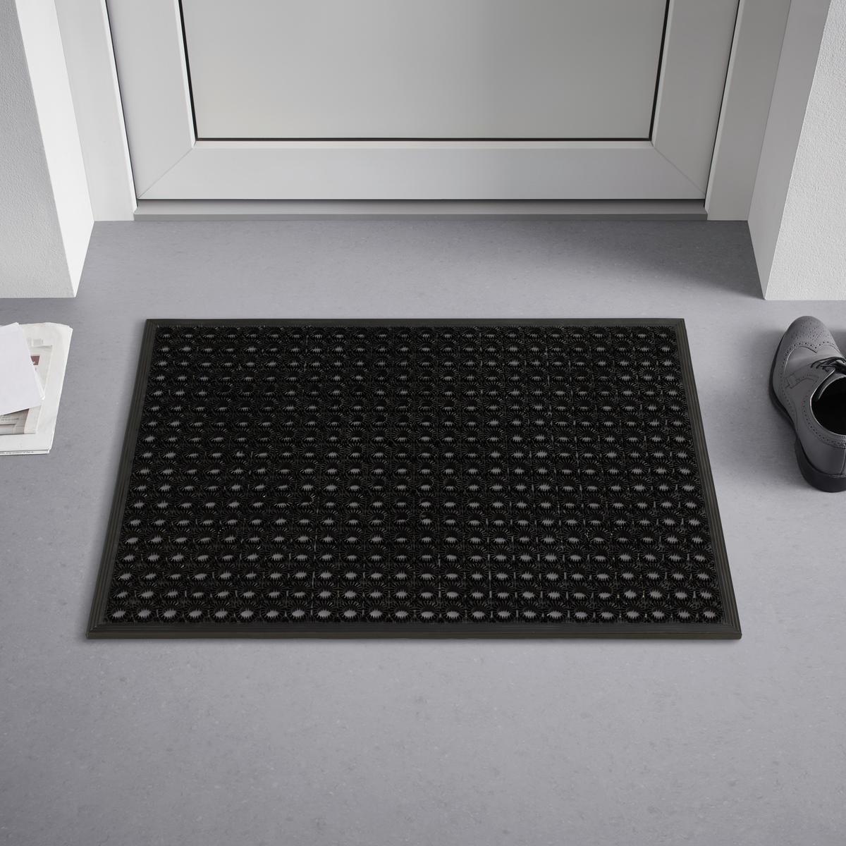 ROHOŽKA Lizzy, 48/62cm, čierna - čierna, Basics, plast (48/62cm) - Modern Living