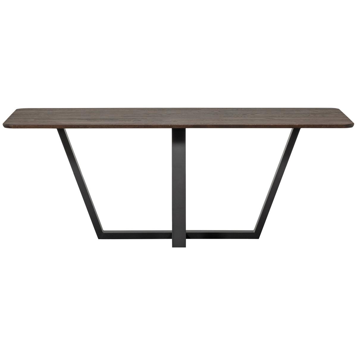 TISCHGESTELL Tablo Schwarz B: 147cm - Schwarz, MODERN, Metall (147/73/71cm) - Livetastic