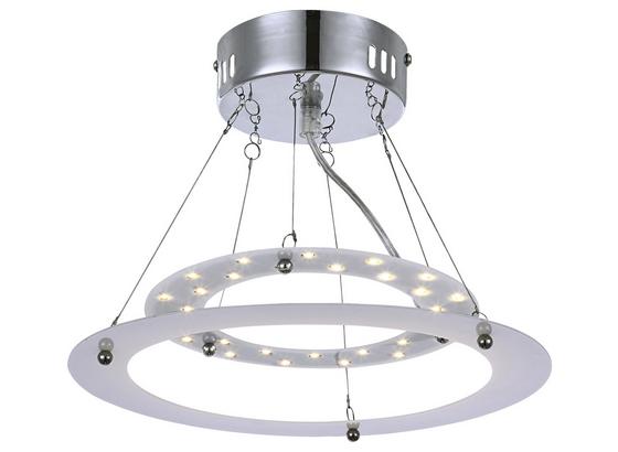 LED-hängeleuchte Linda - Weiß, KONVENTIONELL, Kunststoff/Metall (28,5/22cm) LED-hängeleuchte Linda - Weiß, KONVENTIONELL, Kunststoff/Metall (28,5/22cm)
