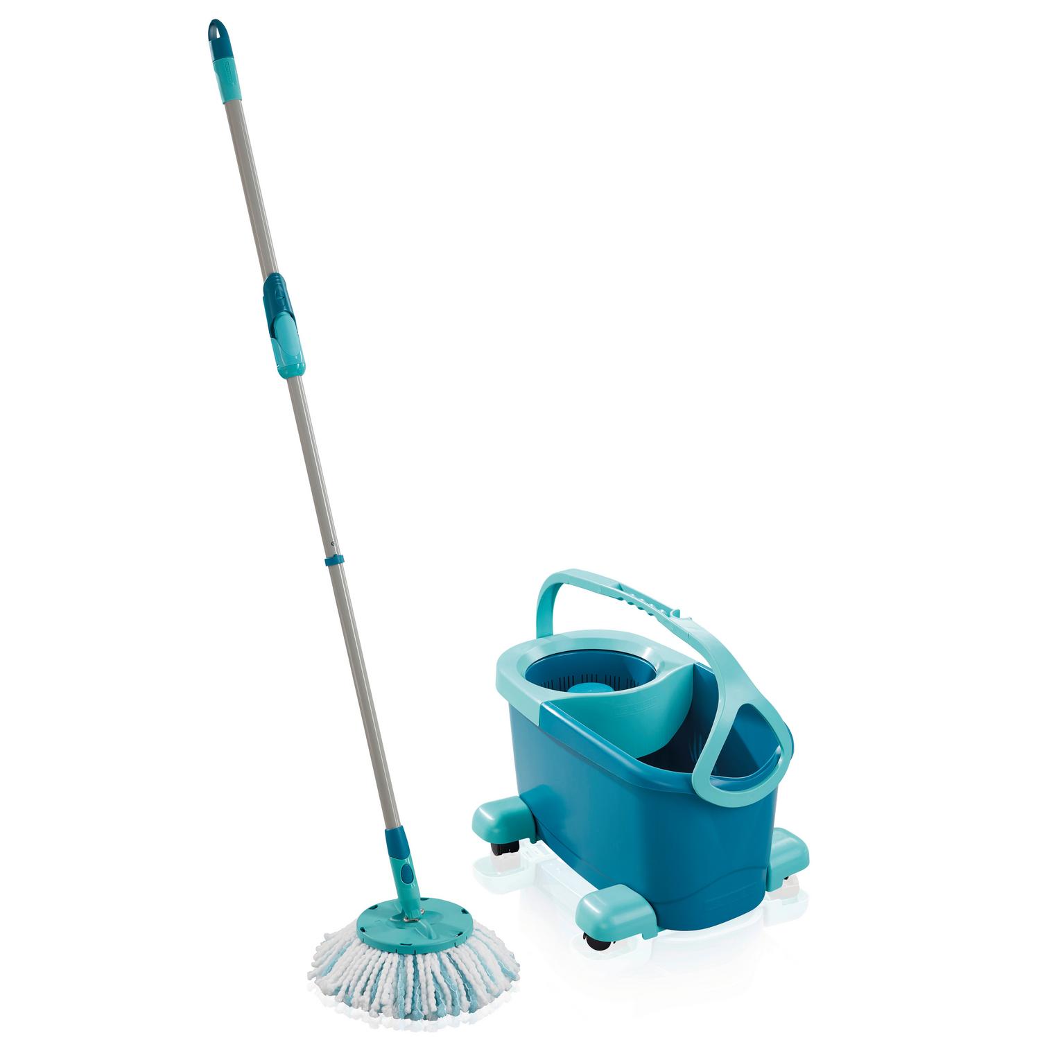 Leifheit Bodenwischer-Set Clean Twist mit Eimer und Teleskopstiel