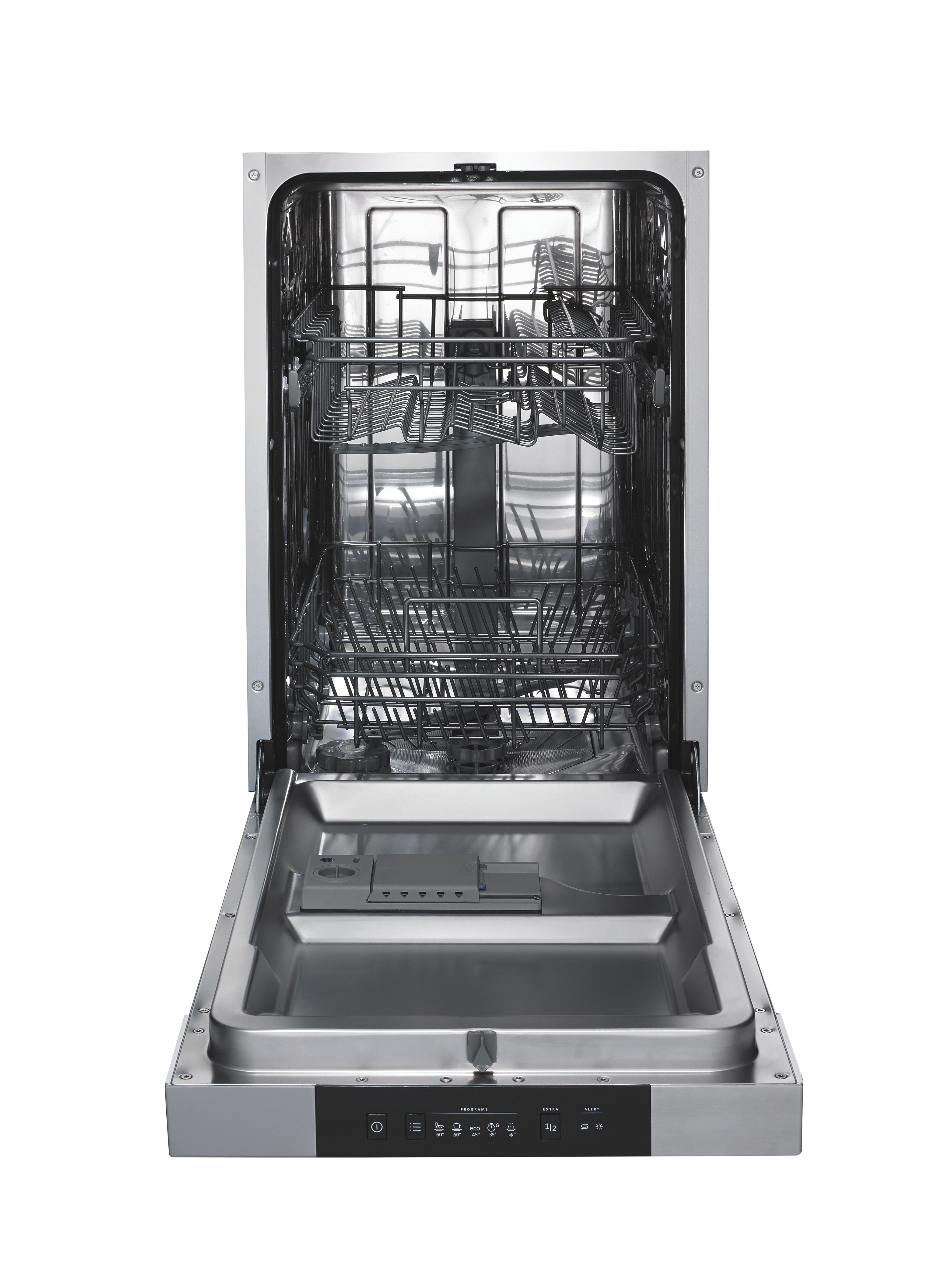 Geschirrspüler Gi52010x - Edelstahlfarben/Schwarz, Basics (44,8/81,5/55cm) - Gorenje