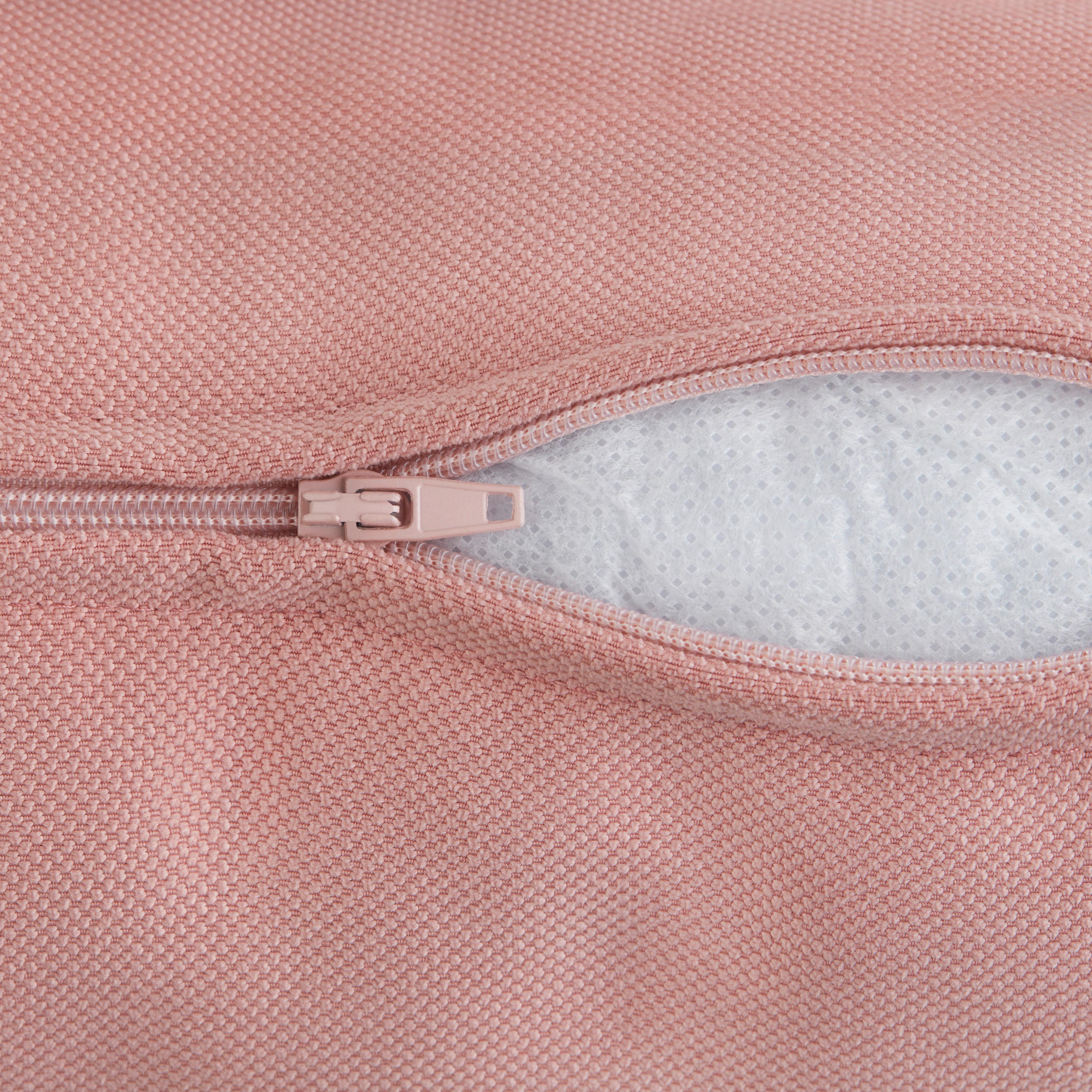 DEKORAČNÍ POLŠTÁŘ Felix, 45/45cm, starorůžová - starorůžová, Konvenční, textil (45/45cm) - Modern Living