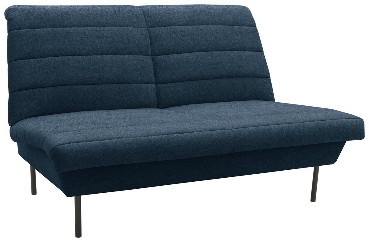 2-sitzer-sofa Looks Ix Dunkelblau - Schwarz/Dunkelblau, Design, Textil (145/92/103cm) - LOOKS by W.Joop