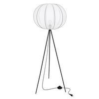 Stehleuchte 51-40879 Mellow - Schwarz/Weiß, KONVENTIONELL, Kunststoff/Metall (52/52/161cm)