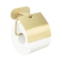 Držiak na toaletný papier TURBO-LOC -SB- - zlatá, Lifestyle, kov (14/12,5/7cm) - Mömax