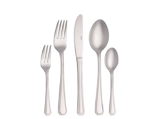 Besteckset Caro Cr 30tlg - Silberfarben, MODERN, Metall - Collini Besteckset Caro Cr 30tlg - Silberfarben, MODERN, Metall - Collini