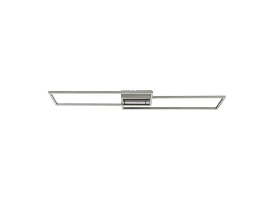 Led Stropná Lampa Iven - strieborná, kov/plast (110/25/7cm) Led Stropná Lampa Iven - strieborná, kov/plast (110/25/7cm)