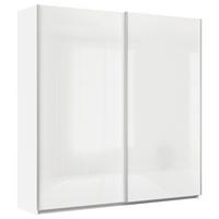 Schwebetürenschrank Feldkirch 225 maxihöhe - Weiß Hochglanz/Weiß, MODERN, Holzwerkstoff (225/229/62cm)