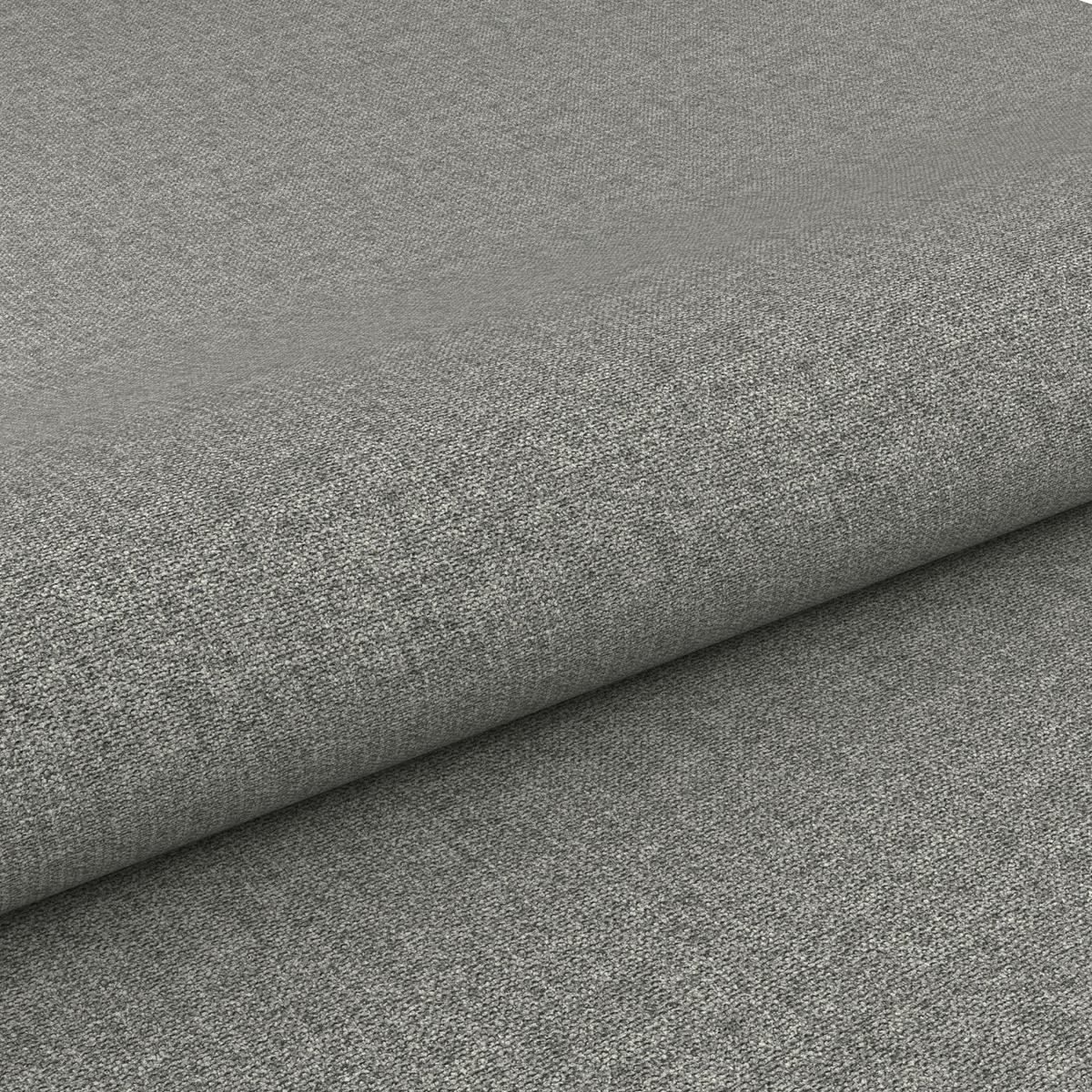 Čalouněná postel LONDON 180/220 cm, šedá - šedá/černá, Moderní, kompozitní dřevo/textil (180/220cm) - Luca Bessoni