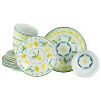 Tafelservice Lemona 12--Teilig., Multicolor - Multicolor, Basics, Keramik - Creatable