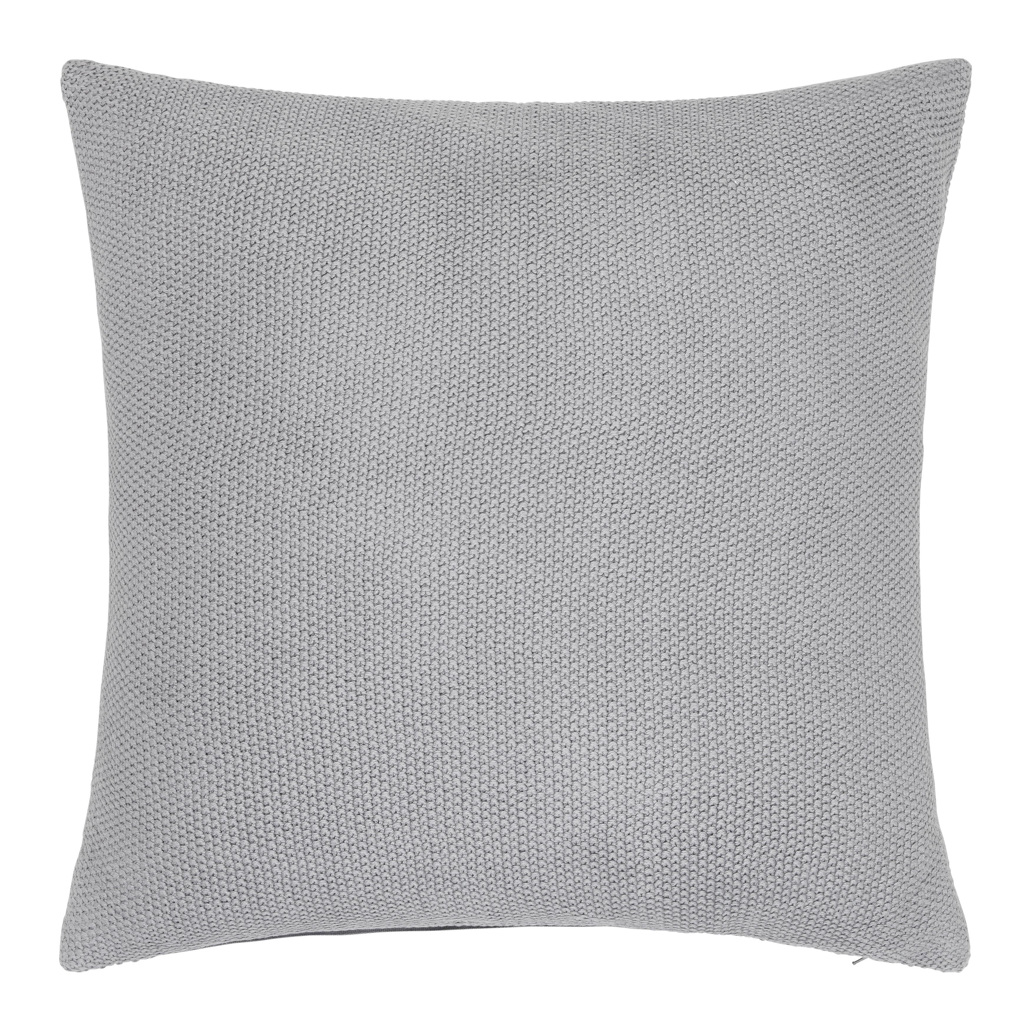 DEKORAČNÝ VANKÚŠ LARA - sivá, Konventionell, textil (45/45cm) - Mömax